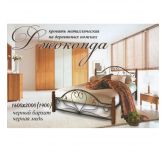 Кровать Металл-Дизайн ДЖОКОНДА на деревянных ножках